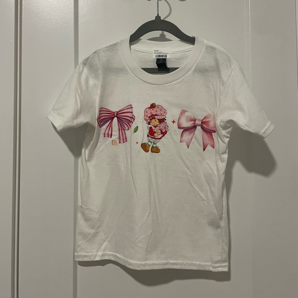 White Kids Strawberry Shortcake Tee - XS